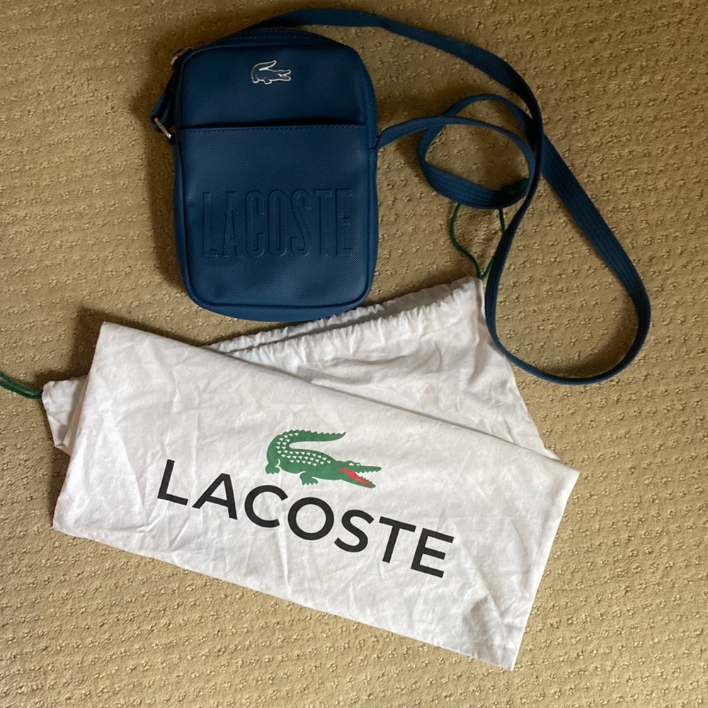 IZod Lacoste Cross Body Bag with duster